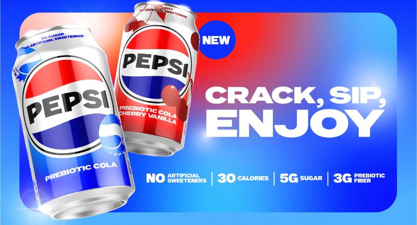 Pepsi Prebiotic Cola